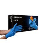 thumbnail of MERCATOR MEDICAL GoGRIP+ Nitrilhandschuhe, puderfrei, latexfrei, Diamanttextur  in blau 1x 50 Stück Größe: XXL