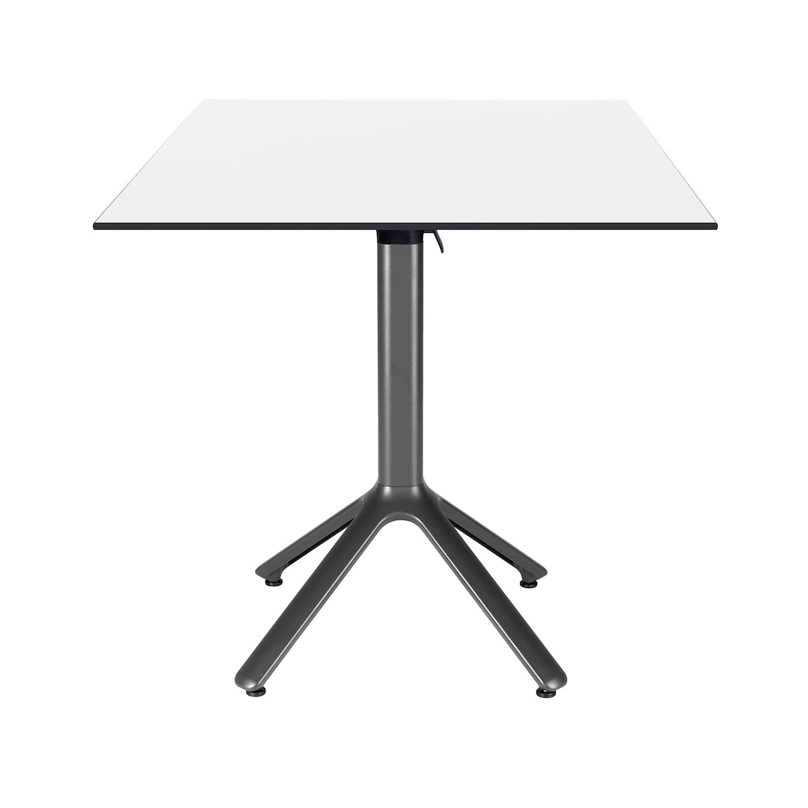 Restootab - Nemo klaptafel voor binnen en buiten wit 70x70