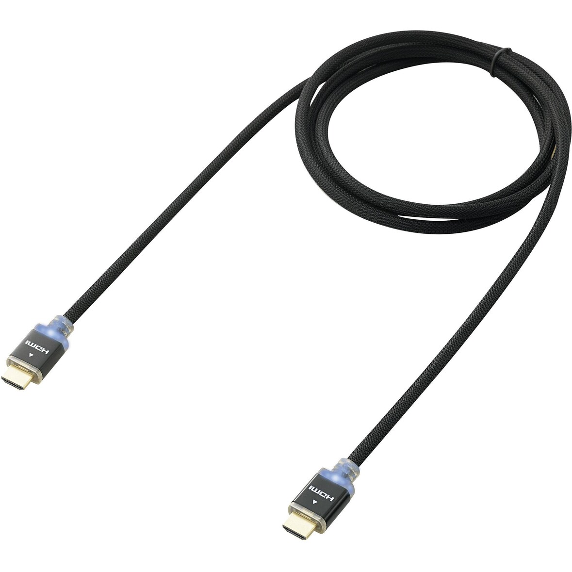 SpeaKa Professional HDMI Anschlusskabel HDMI-A Stecker, HDMI-A Stecker 3.00 m Schwarz SP-7870028 4K