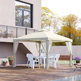 thumbnail of Outsunny Gazebo da Giardino con Zanzariera in Metallo e Poliestere