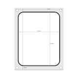 thumbnail of Sluitmatrijs, HENDI, container 227x178 mm