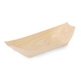 thumbnail of BIOZOYG 1000 Stück Snackschalen Einwegschalen Holzschiffchen 245mm, biologisch abbaubar, für Fingerfood, Schalen aus nachhaltiger Forstwirtschaft