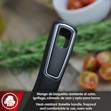 thumbnail of Magefesa Onix - Cazo de 14 cm, Acero Inoxidable 18/10, Antiadherente Tricapa, Todo Tipo de Fuegos, Diseño Moderno, Exterior Pulido Espejo, Inducción