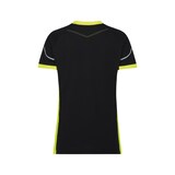 thumbnail of DASSY® Tampico Women Damen-T-Shirt, Logix, Rundhals, COPES 03, Reflexdetails, OEKO-TEX® Standard 100, Art. 710070 schwarz/neongelb L