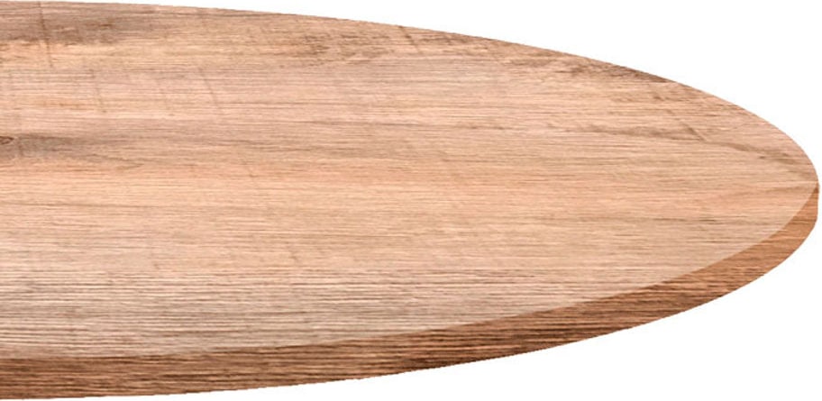 Restootab - Tischplatte Ø120 Dekor Tanin natural