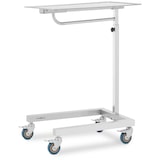 thumbnail of Steinberg Systems Instrumententisch - seitlich offenes Design - 60 x 40 cm - höhenverstellbar - Edelstahl / Gummi