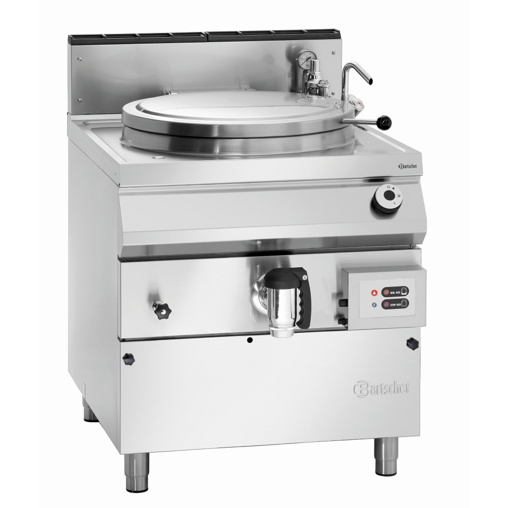 Marmite inox 100 Litres, 21 000 W, 220 V - GAZ
