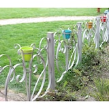 thumbnail of Zaunelement Alu Gartenzaun 102 cm Zaunelemente aus Aluminium Zaun Aluzaun