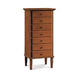 thumbnail of shopinnovativo -Cassettiera 6 cassetti arte povera in legno massello e mdf con rifinitura in noce 49x38x107 H