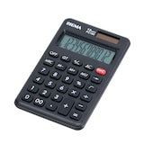 thumbnail of SIGMA Taschenrechner PC100, Kunststoff, 11.8 x 7 cm, 12-stelliges Display, schwarz