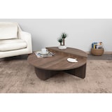 thumbnail of Table basse en aggloméré Podium noyer Hanah Home