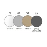 thumbnail of Plafoniera Moderna Rettangolare Plate Metallo Grigio Antracite 2 Luci Gx53