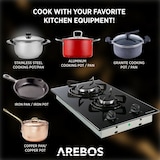 thumbnail of Cucina Piano Cottura a Gas | Vetroceramica | 2 Fuochi per Gas Naturale |