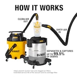 thumbnail of Dewalt scheidingsfilter RVS 34L - DXVCS003