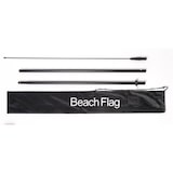 thumbnail of Showdown Beachflag - Komplett-Set - Snacks Englisch - Braun/Schwarz