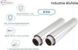 thumbnail of Alufolie 30cm lose Großrolle, 4 Rollen, 4800g, 600m, 11my, zum Warm - und Frischhalten von Lebensmittel