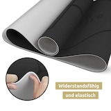 thumbnail of Yogamatte rutschfest MADY [Mit Tragegurt] 6 mm Dicke | Yoga Matte Fitnessmatte Trainingsmatte TPE Gymnastikmatte für Sport , Schwarz