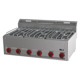 thumbnail of Gas-Kochfläche mit 6 Brenner Tischgerät