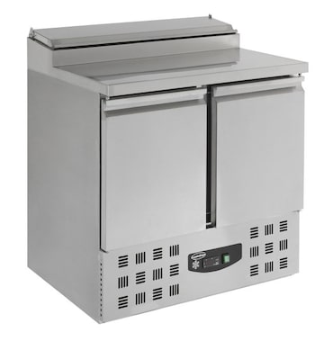 Saladette réfrigérée 2 portes 5 x 1/6 GN - Combisteel