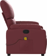 thumbnail of vidaXL Massagesessel Weinrot Kunstleder