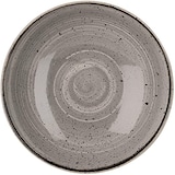 thumbnail of Churchill diep bord Stonecast, grijs aardewerk, 18,2 cm