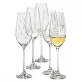 thumbnail of Set de 6 flutes à champagne tempo