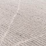 thumbnail of Tapis rectangulaire motif berbère gris clair 160 x 230 cm