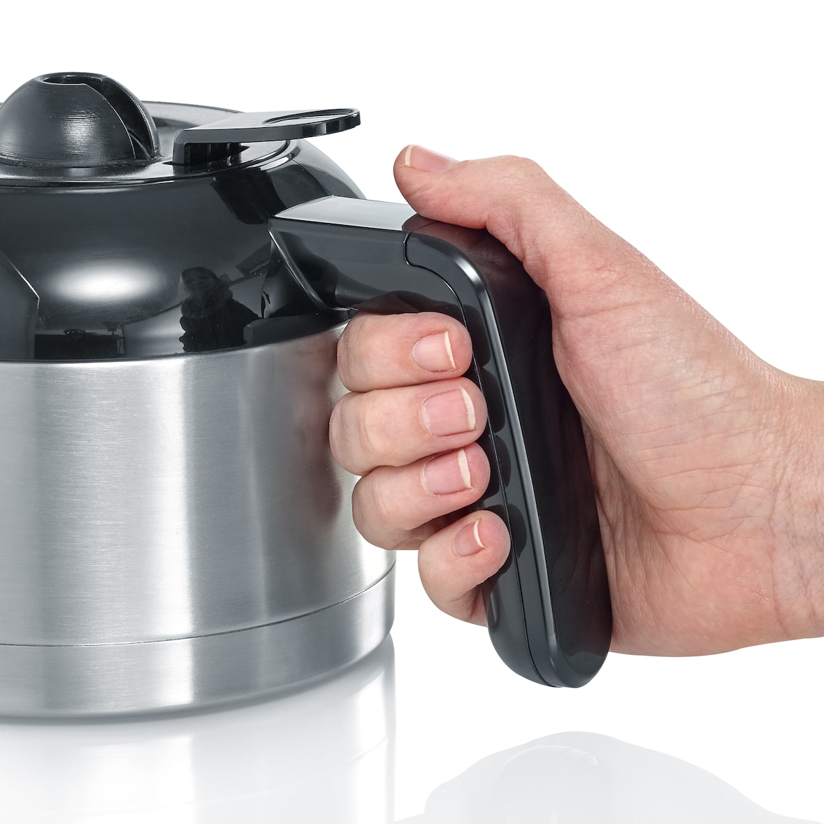 Máquina de café de filtro Severin KA4835; Potência: 1000W; Capacidade: até 10 chávenas; Janela nível de água; Inclui jarro térmico