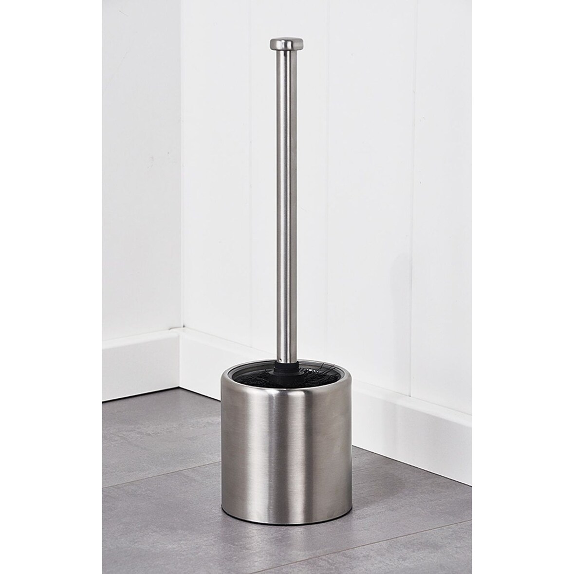 WC-Garnitur Klobürste Toilettenbürste Bürste Toilette Edelstahl