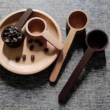 thumbnail of Layba Holz Kaffeedosierlöffel Set, Kaffeemesslöffel, Aus Walnussholz 25ml / 24g Füllmenge. Café Messlöffel, Kaffee Kräuter und Bohnen Portionierer