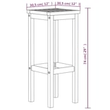 thumbnail of Tabourets De Bar Lot De 8 Bois Massif D Acacia