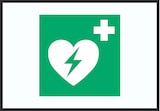 thumbnail of Defibrillator Symbol A1 Rückseite selbstklebend Schild