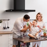 thumbnail of CIARRA A+++ 650 m³/h Aspiratore 90 cm Cappe da parete WIFI + APP & Controllo Touch Boost VMB9102