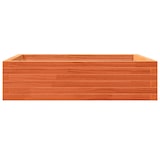 thumbnail of Helloshop26 - Fioriera rialzata per piante fiori patio giardino finitura a cera 90 x 90 x 23 cm legno di pino massiccio marrone 02_0038527