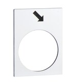 thumbnail of 10 Stk. Schneider Electric Symbolschild ZB2BY4913