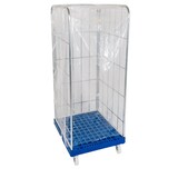 thumbnail of Einweghaube für Rollbehälter 724x815 mm, Nutzhöhe 1650 mm, transparent