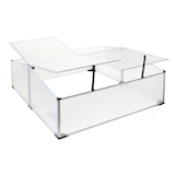 thumbnail of Helloshop26 - Mini-Doppelgewächshaus für den Garten Aluminium und Polycarbonat 100 x 120 x 40 cm Öffnung per Gasdruckfeder für den 16_0002680