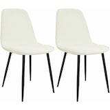 thumbnail of CHEFGASTRO 2er Set Esszimmerstuhl MEXICO CITY Stoff HxBxT 88x45x54cm Creme Küchenstuhl