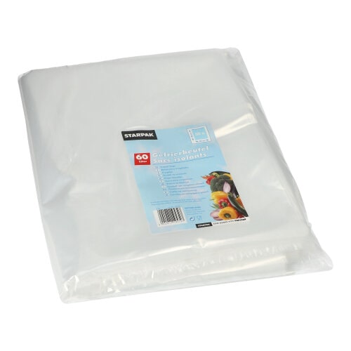350 Gefrierbeutel, LDPE 60 l 90 x 50 cm transparent