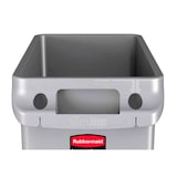 thumbnail of Rubbermaid Slim Jim Mülleimer mit Belüftungskanälen | 87 Liter, HxBxT 76,2x28x56cm | Grau von PROREGAL