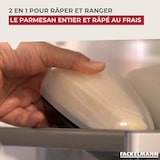 thumbnail of FACKELMANN Parmesanreibe Parmesanhobel Käsereibe Käsehobel mit Behälter