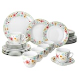 thumbnail of 30tlg Kombiservice VARIANT BLÜMCHEN für 6 Personen aus Porzellan
