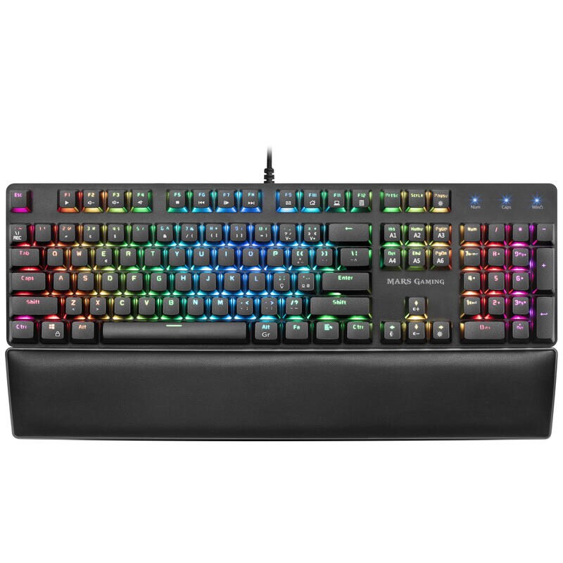 Tacens Mars Gaming Mk5 Teclado Mecanico Gaming Rgb Switch Azul (Pt)