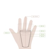 thumbnail of BIOZOYG Pappbecher 1000 Stück 180 ml / 7,5 oz, weiß - Becher für Heißgetränke - Kaffeebecher to go aus Pappe - Einwegbecher, Alternative zu Plastik