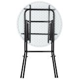 thumbnail of Casaria Stehtisch klappbar Bistrotisch 110 cm x 72 cm Weiß