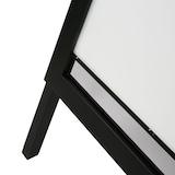 thumbnail of Chevalet de trottoir slide in noir B1 100 x 70 cm