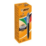thumbnail of BIC - Bolígrafo de Punta Retráctil de 4 Colores GRIP PRO. Gris y Negro