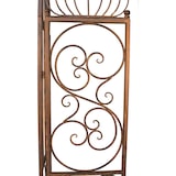 thumbnail of DanDiBo Rosenbogen mit Tür Tor aus Metall 120853 Rundbogen Antik Torbogen Gartentor Rankhilfe Schmiedeeisen