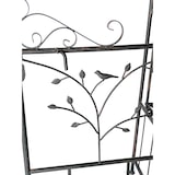 thumbnail of DanDiBo Rosenbogen mit Tür Metall 18602 Torbogen Gartentor Eisen Rankhilfe Rankgitter Rundbogen Tor