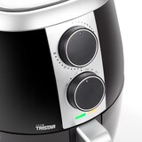 thumbnail of TRISTAR Freidora de aire, volumen 3.5 L, 1500 W, panel de control analógico, temporizador y temperatura 80-200 °C, negro y gris